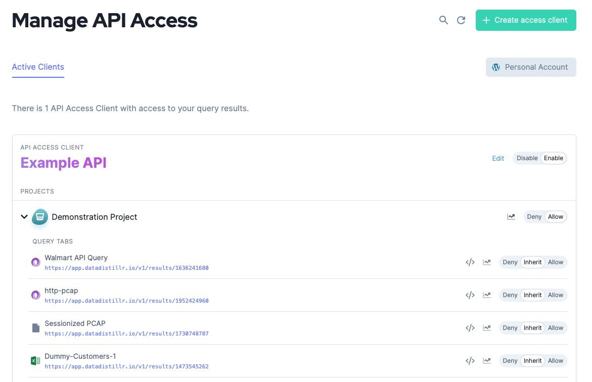 API Access Management