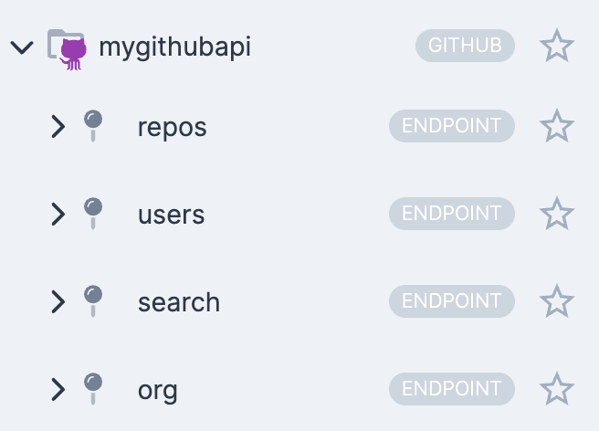 GitHub Endpoints