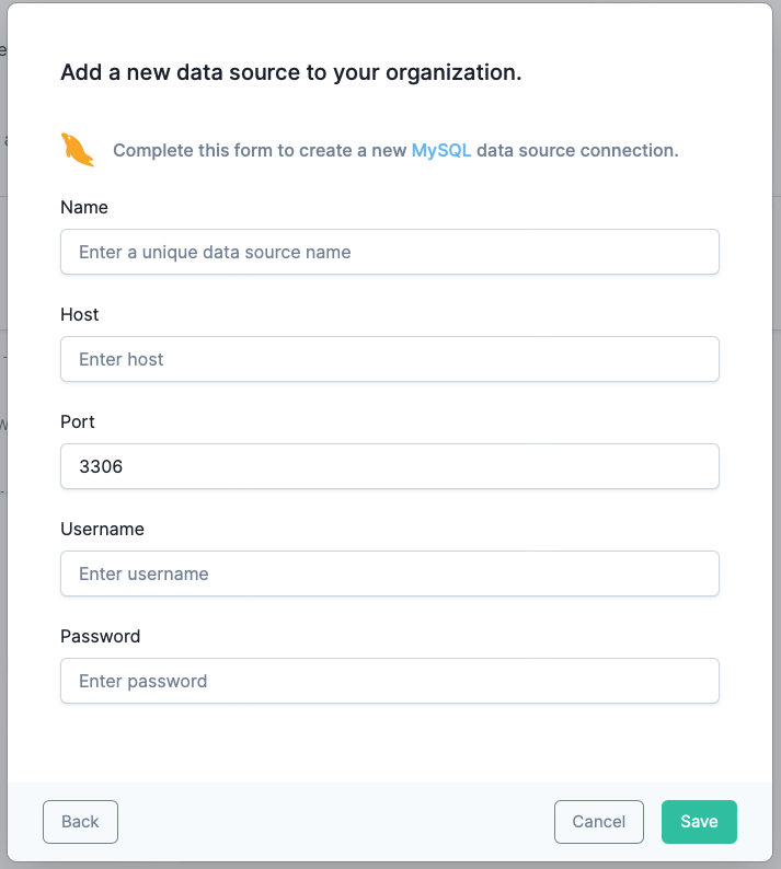 MySQL Connection Form