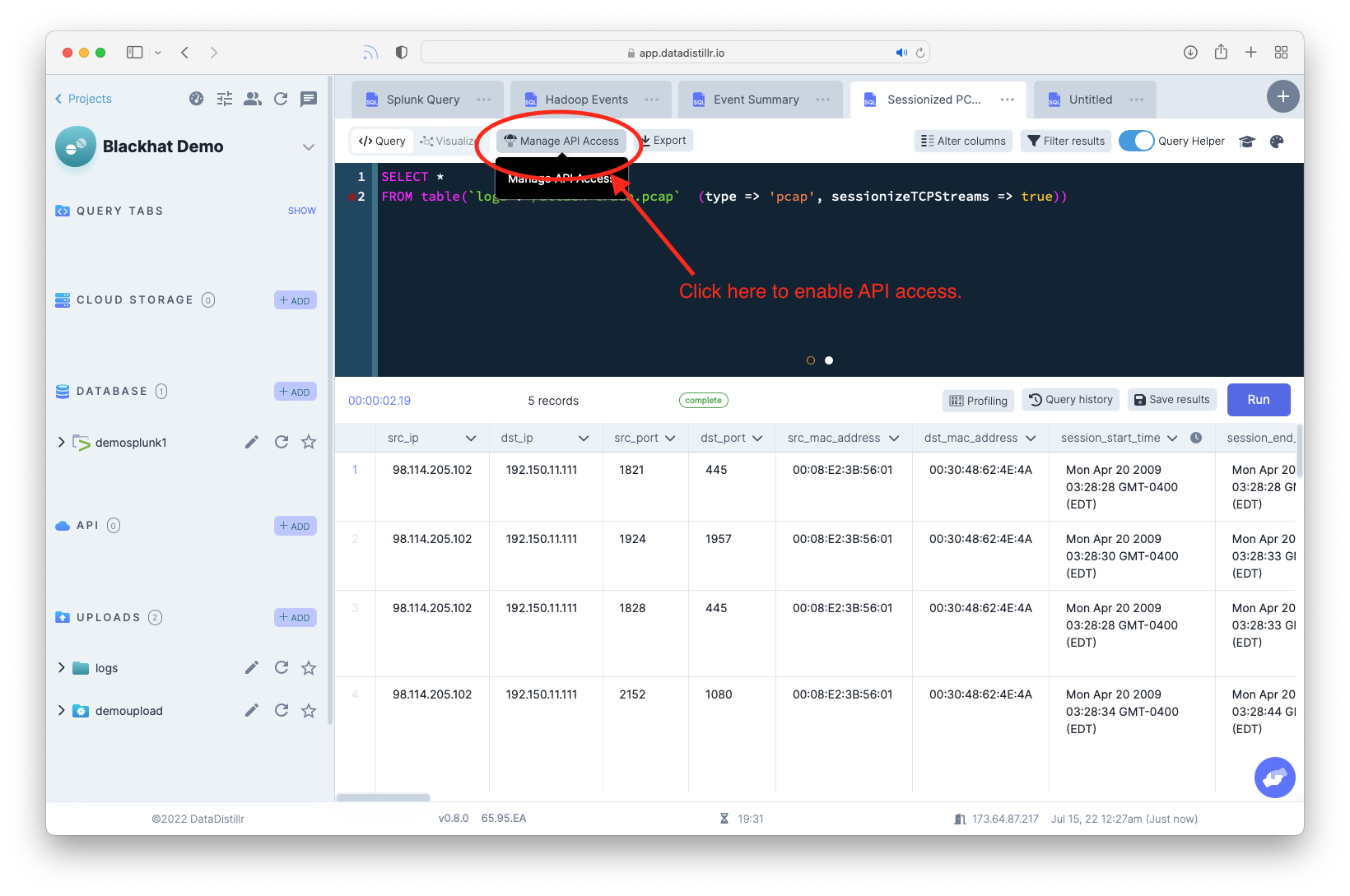 Manage API Access